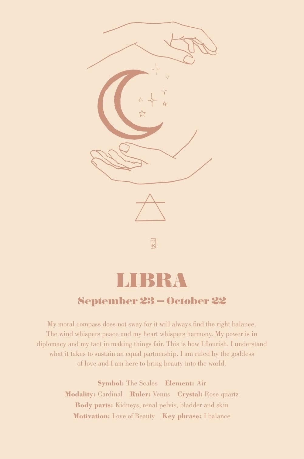 Libra print